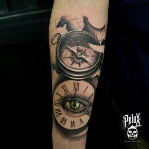 www.poluxdi.com Clock tattoo Pereira Colombia 