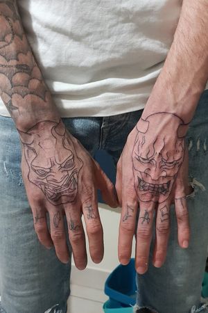 First hand tattoo 