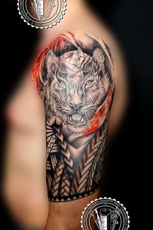 #maoristyle #tiger #benten #friedrichbenzler #chemnitz #tattoo #leipzig #dresden #zwickau #plauen 