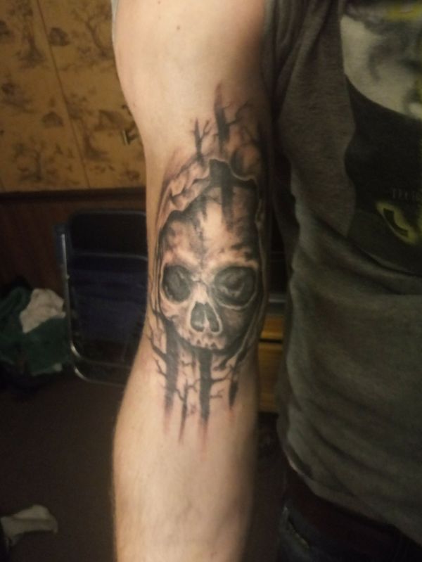 Tattoo from travelling tattoo artist mi