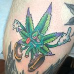 Tattoo by Justin aka stillill #justin #stillill #weedtattoos #weedtattoo #weed #420 #ganja #maryjane #green