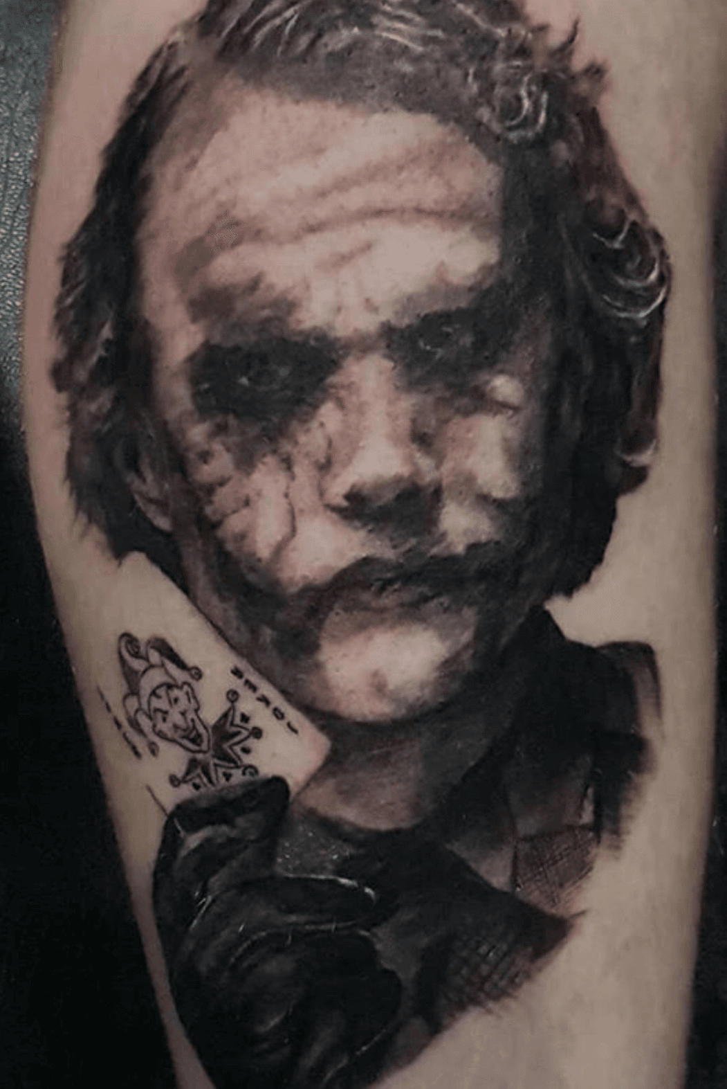 Youvegotinked Medit  Realist on the show Amazing why so serious  Joker   Tattoo by Qubi Studio youvegotinkedmedit     Facebook