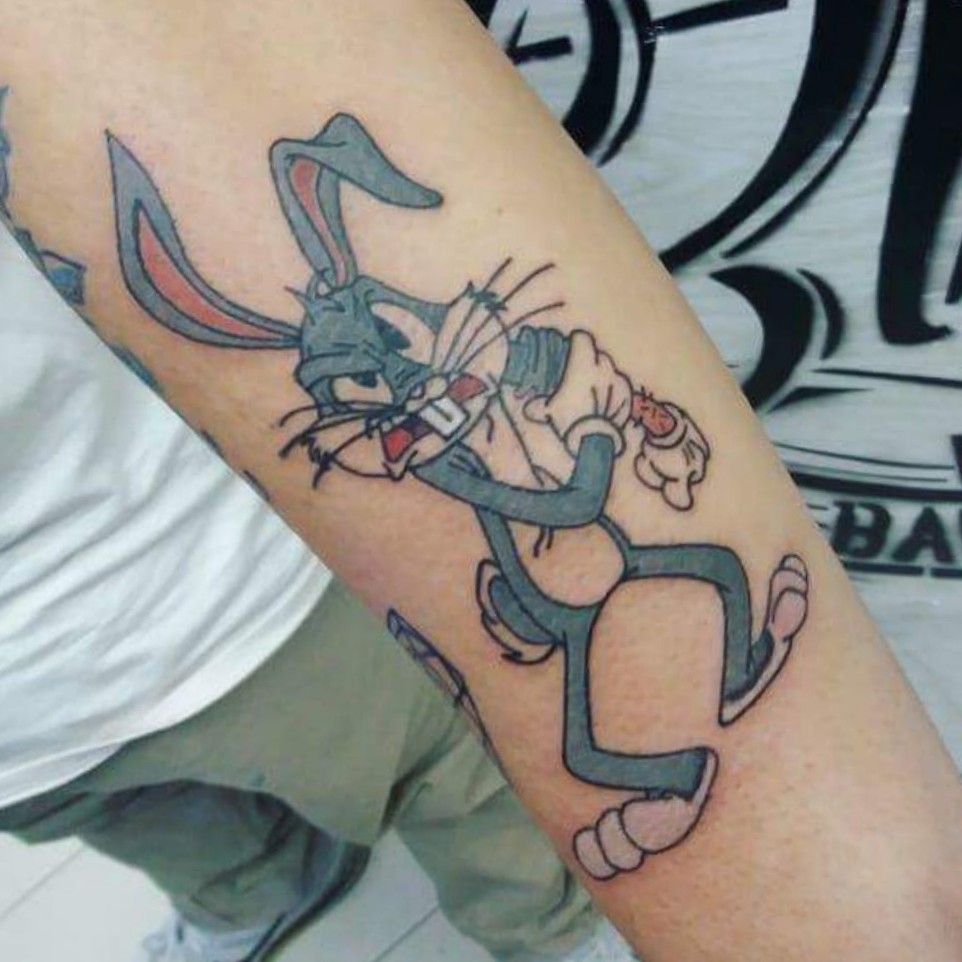 60 Looney Tunes Tattoos For Men  Animated Cartoon Ink Ideas  Bunny tattoos  Tattoos for guys Cartoon tattoos