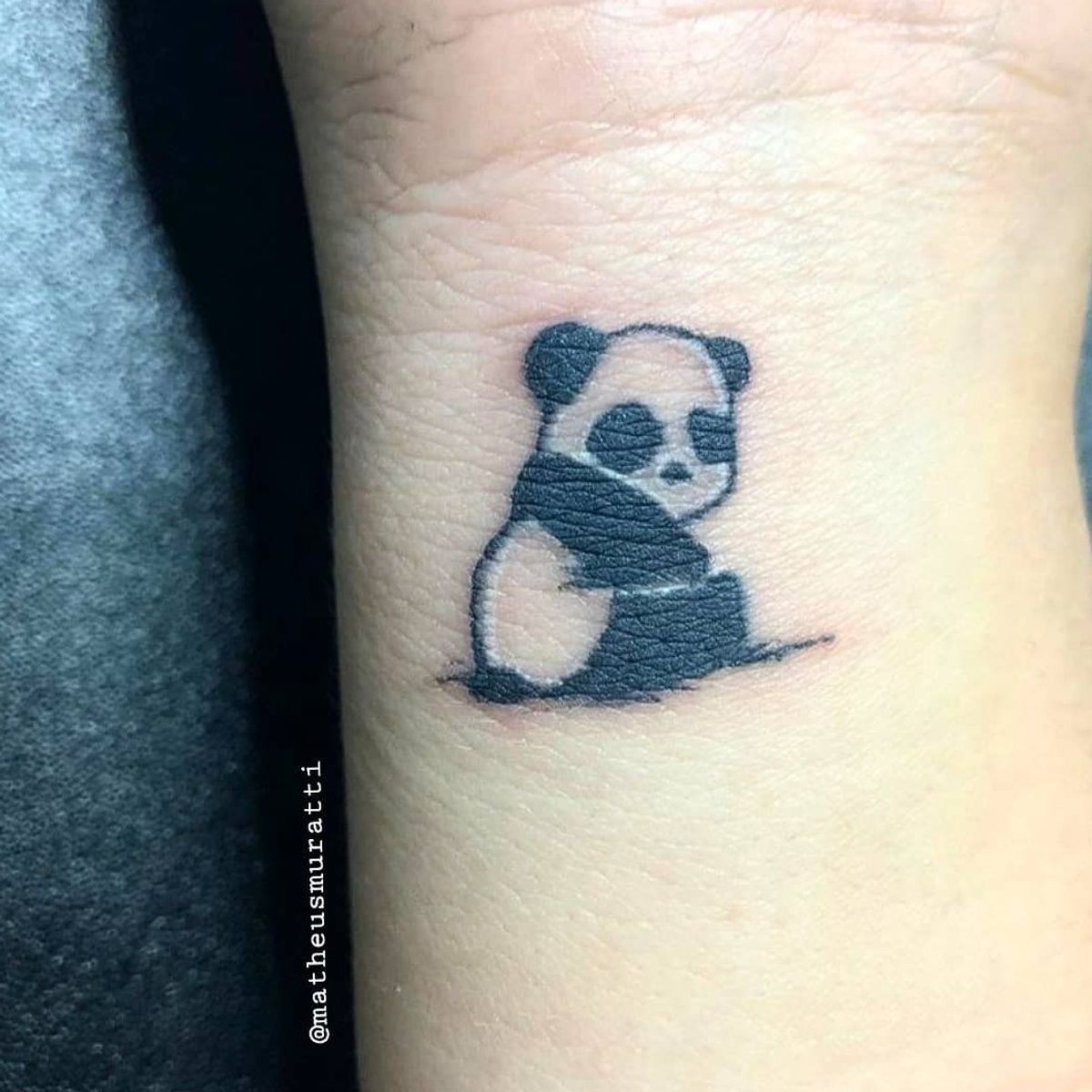 Tattoo uploaded by Matheus Muratti • Little Panda Bear • Tattoodo