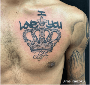 I love you ❤️ et joyeuses fêtes #bims #bimskaizoku #bimstattoo #king #queen #tag #graffiti #paris #paname #paristattoo #tatouage #blackandgrey #jetaime #iloveyou #tattoo #tatt #tattoos #tatto #tattrx #tattos #tatted #tattoostyle #tattoomodel #tattooed #tattoostyle #tattooer #thebesttattooartists #tattoowork #love 