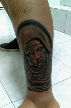 Virgin Tattoo Black and Grey 