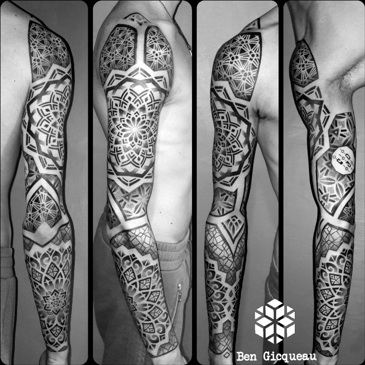 Tattoo uploaded by Black Project Tattoo • Geometric arm • Tattoodo