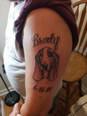 Tribute to my friend Bradley's dog Brody