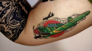 P40 warhawk tigershark tatto 