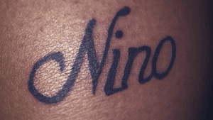 Nino first tattoo