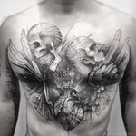 The way #life #die #chesttattoo 