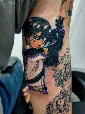 Tatuaje a color#tattoo #tats #tatuaje #color #fullcolor #tattoo2me #kirito #anime #swordartonline #sao #dibujitos #animacion #tattooed #tattooart #cordoba