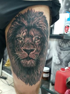 León en una sesiónOne sesion#lion #leon #tats #tattoo #cordoba #argentina #buenavida #tatuaje #tatuajescordoba #blackandgreytattoo #blackandgrey #gray #scars 