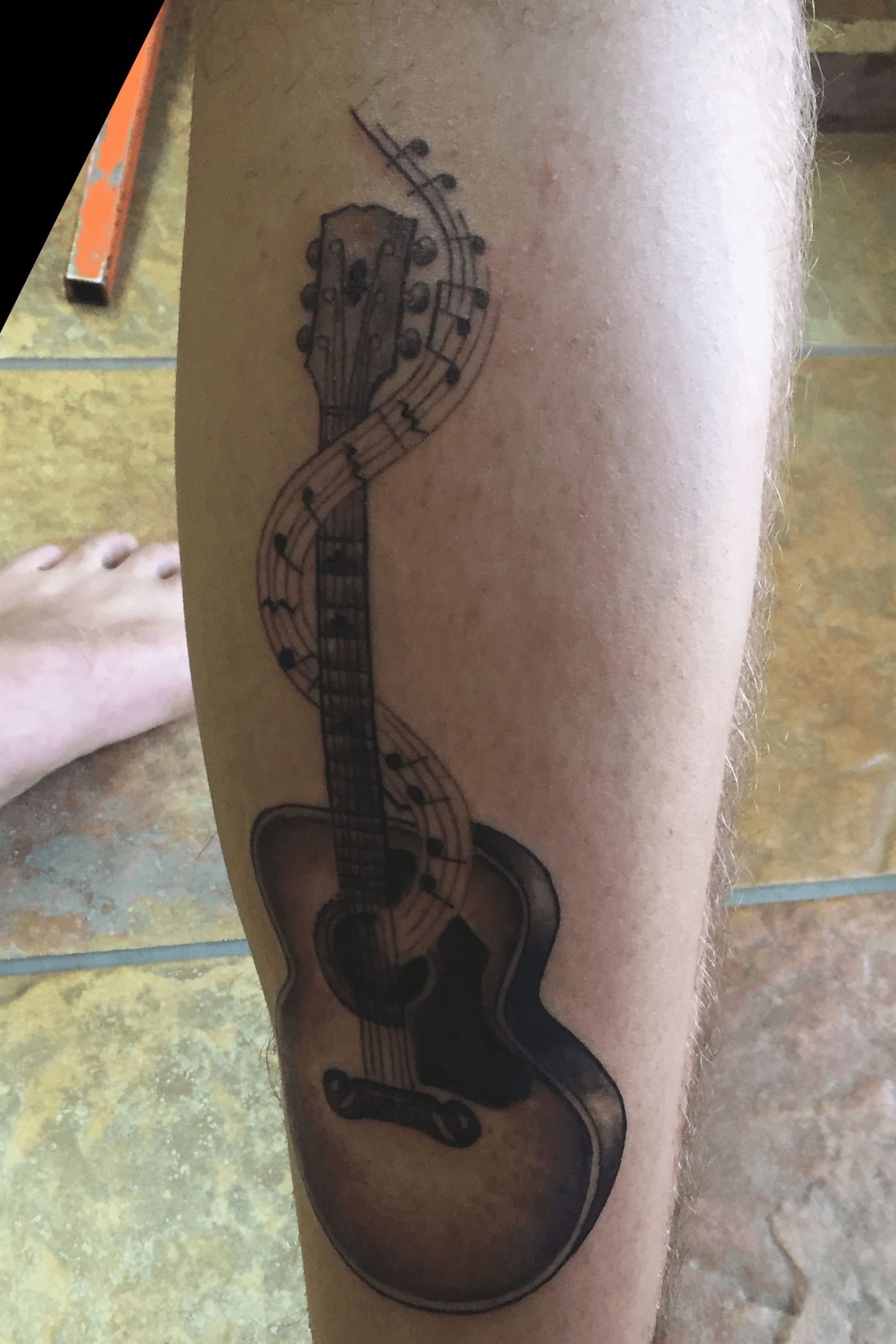 Tattoo uploaded by stephen adams • Acoustic guitar • Tattoodo