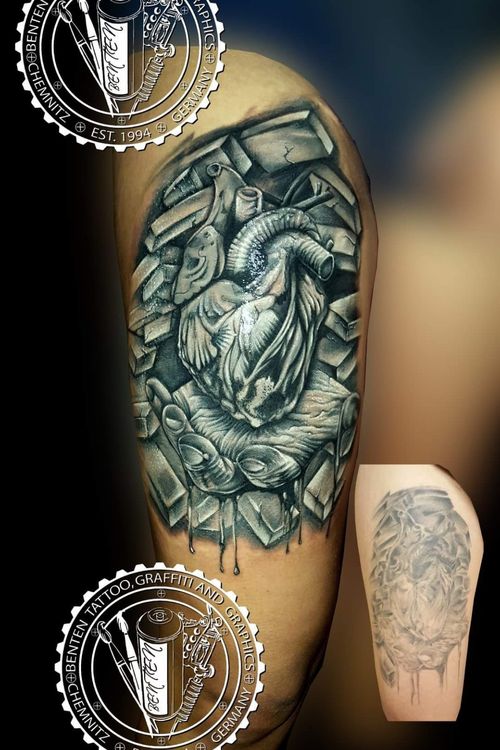 Tattoo Uploaded By Friedrich Benzler Coveruptattoos Coveruptattoo Coverup Hearttattoo Heart Hand Benten Friedrichbenzler Chemnitz Tattoo Leipzig Dresden Zwickau Plauen 807390 Tattoodo