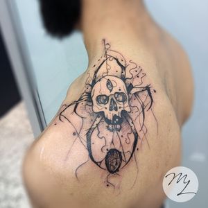 Thanks for the trust and opportunity. Check out more of my work on links below:Instagram/Facebook- @matheuslanskyWhatsapp- 053.803.6216#tattoos #tattoo #tattoo2us #tattoodo #blackwork #spiderskull #spider #skulltattoo #skull #telaviv #israel #israeltattoo #tattoo  #ink #mattlansky