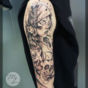 Thanks for the trust and opportunity. Check out more of my work on links below:Instagram/Facebook- @matheuslanskyWhatsapp- 053.803.6216#tattoos #tattoo #tattoo2us #tattoodo #blackwork #darkartists  #gypsytattoo #gypsygirltattoo  #witchtattoo #skulls #skulltattoo #telaviv #israel #israeltattoo #tattoo  #ink #mattlansky