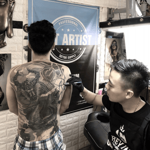 #tattooartist #tattooed #tattoo #ink #trungnhimtats0972094888  #inkjecta  #fytproteam #fytneedles #cmcsupplytattoo  Grey Ink Tattoo Studio ☎️0972.094.888 🏠111B1 Phạm Ngọc Thạch, Đống Đa, Hà Nội 📸greyinktattoostudio ✉️trungnhimtats@gmail.com Nhận đào tạo học viên cơ bản và nâng cao