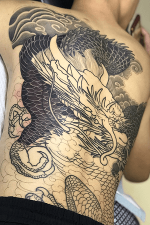 Dragon tatoo by Trung Nhim