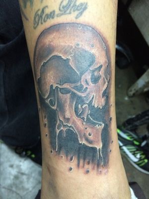 Skull tattoo by me Edser gambit Balboa RegachoWildchild la union tattoo studioTn arcade building gov ortega st san fernando la union Philippines +639206704238 