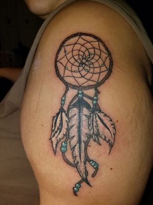 Native, dreamcatcher, turquoise, feathers, beads