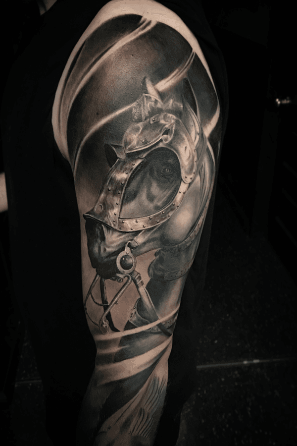 Tattoo from oak and brass tattoo 
