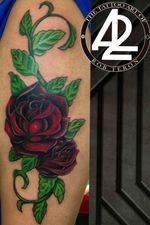Color Rose Tattoo