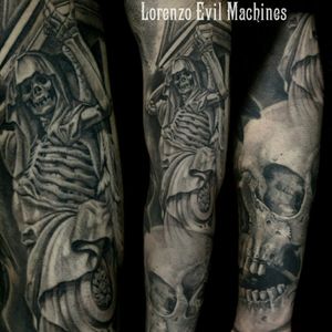#realistictattooby Lorenzo EVIL MACHINES Roma Www.evilmachinestattoo.com 👉Il tatuaggio realistico a Roma 👈 