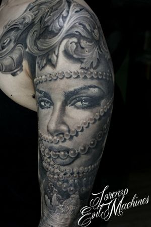 #realistictattoo by Lorenzo EVIL MACHINES Roma Www.evilmachinestattoo.com 👉Il tatuaggio realistico a Roma 👈 