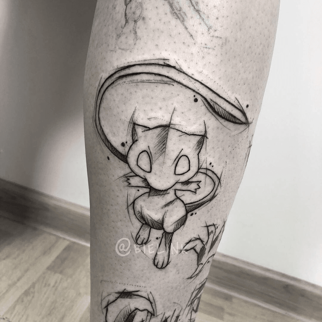 Ancient mew by Fernando  Resolute Tattoo and Piercing  Facebook