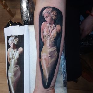 Jane Harlow for Ange on forearm 