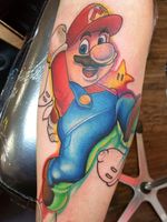 Mario sleeve in progress 