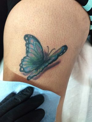 Butterfly 🦋 sólo en Valhalla tattoo 😎 #mexicart #RVIVT