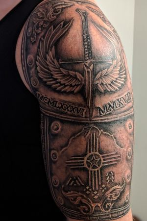 Armor memorial tattoo