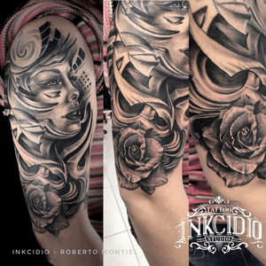 Instagram: @robert.lexus #inkcidio #robertomontieltattooart #MexicoCity #tattooartist #ink