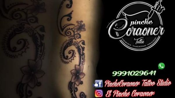 Tattoo from Pinche Coraoner Tattoo Studio