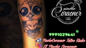 Búho Tattoo #Merida #Yucatan #Mexico