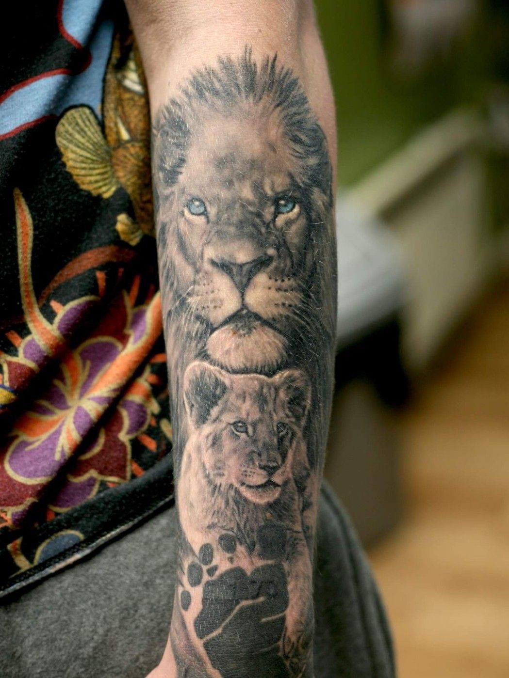 KD Tattoos  Cool mother lion and cubs on the back for  Facebook