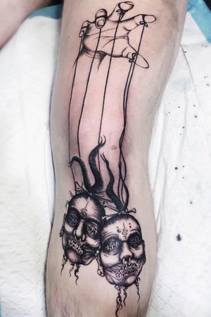 Voodoo Head Tattoo