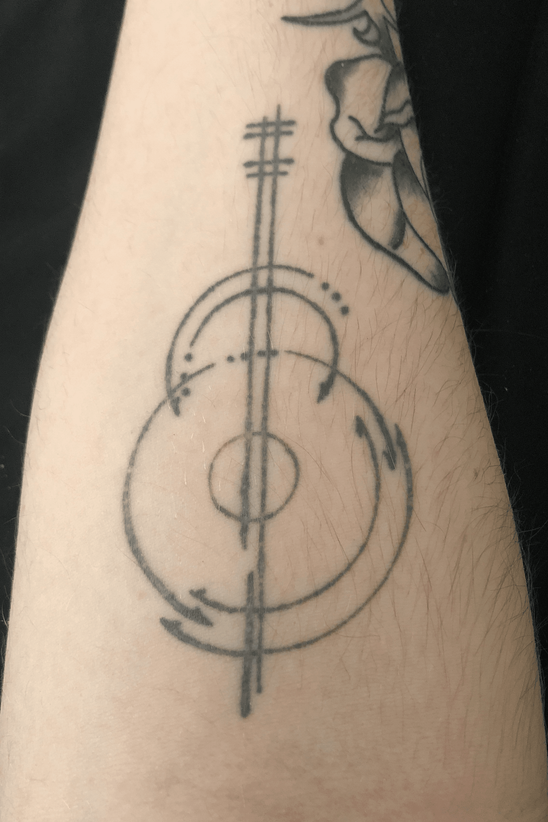 101 Best Simple Guitar Tattoo Designs That Will Blow Your Mind  Outsons