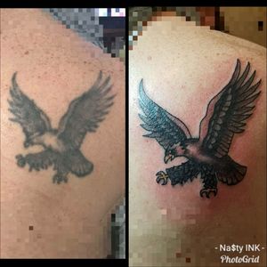 30yr old tattoo brought back to life 