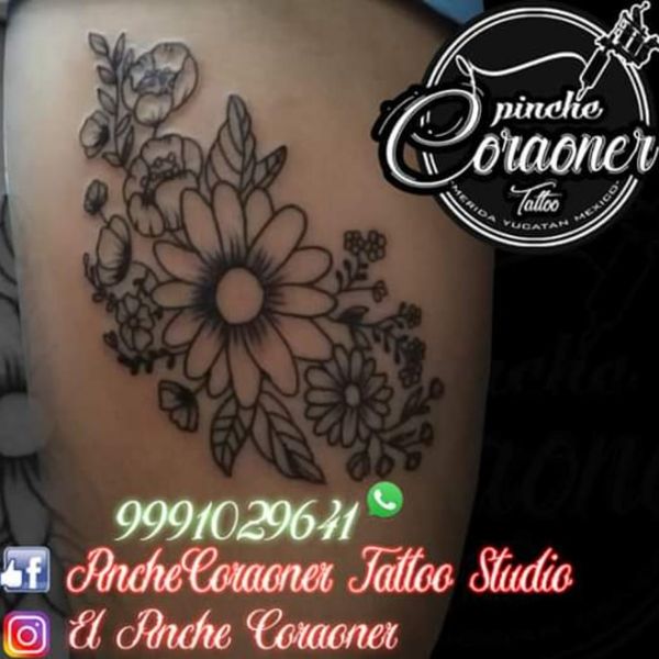 Tattoo from Pinche Coraoner Tattoo Studio