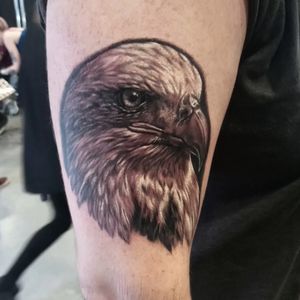 Golden Eagle done during Tattoo Expo Dublin 2018