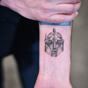 Tattoo by Dragon Art NYC #DragonArtnyc #robottattoos #cyborgtattoos #robot #cyborg #AI #mechanical #machine #theirongiant #disney #cute