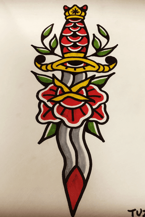 sword in rose 400💰