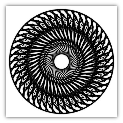 #geometrictattoo #geometric #black #mandalatattoo #mandala #designer #symetrical #sacredgeometry #circle #finelinetattoo #finelines #opticalillusion #symbol #diseñodetatuaje #OpticalIllusionTattoo 