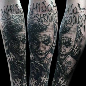 Joker tatoo