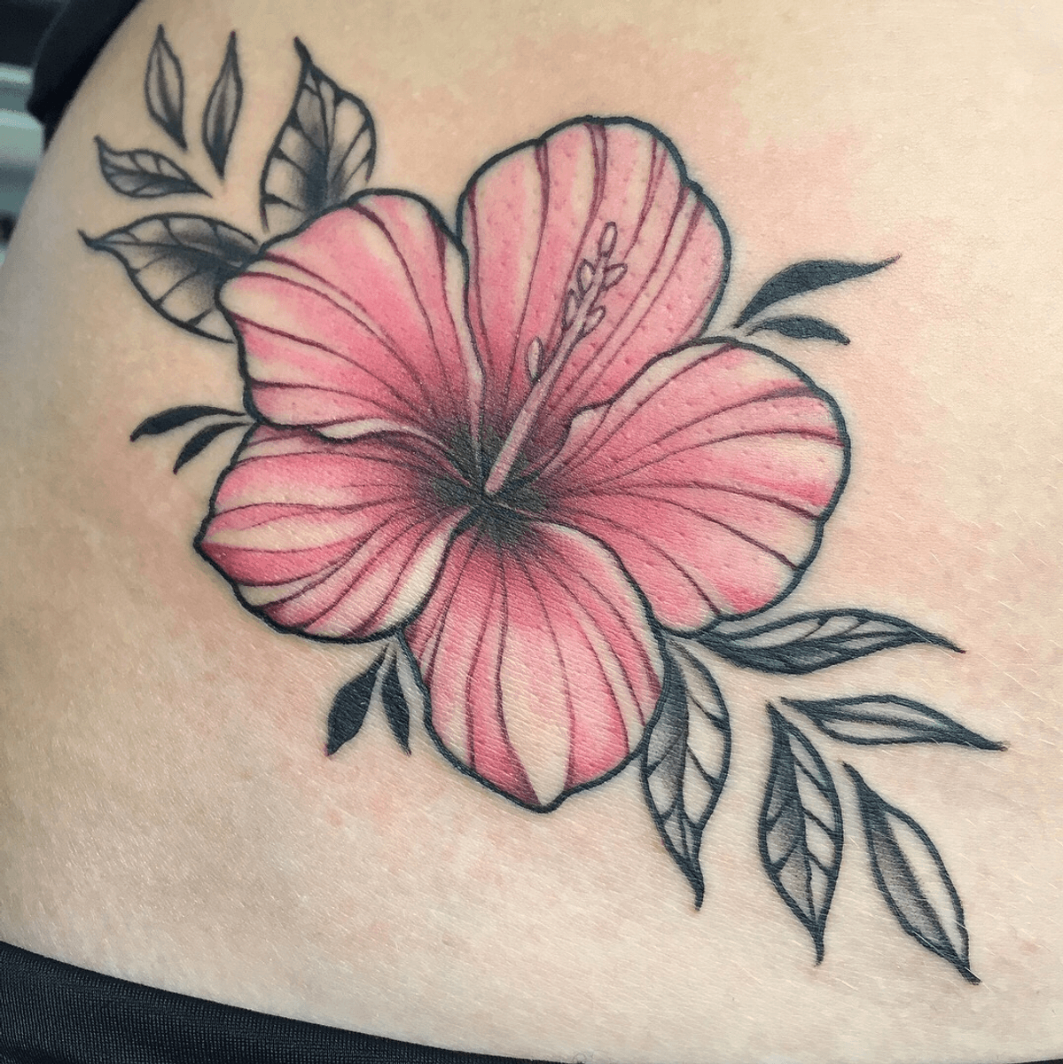 Tattoo uploaded by Kevin Farrand • Custom hibiscus by kevin farrand ...