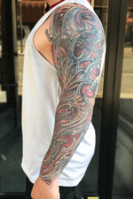 Almost finished biomech sleeve by Kevin Farrand 