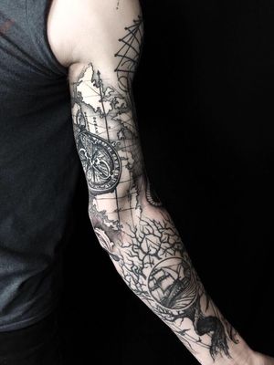 #tattoo#linework#sketch#dotwork#blackwork#art#sketch#tattoosketch#tattoodesign#dark#darkartist#tattoostyle#sleeve#darkart#geometry#tkach